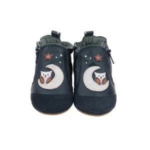 Robeez chaussons nice owl marine