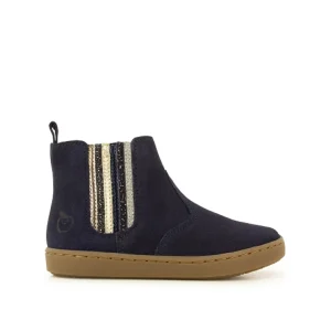 Shoopom bottines play new shine bleu