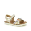 Shoopom nu pieds sandales goa bubulle multicouleurs